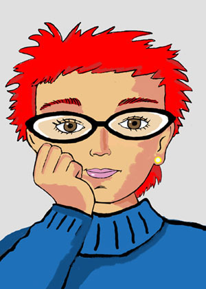 Go to my story with links to my comics and to articles about me.